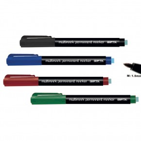 Gıpta Asetat Kalemi Permanent Marker M Seri Mavi F1536 (1 Adet)