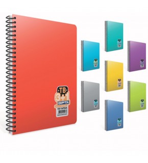 Gıpta Ayraçlı Defter Tb Plastik Kapak A4 150 Yp 3+1