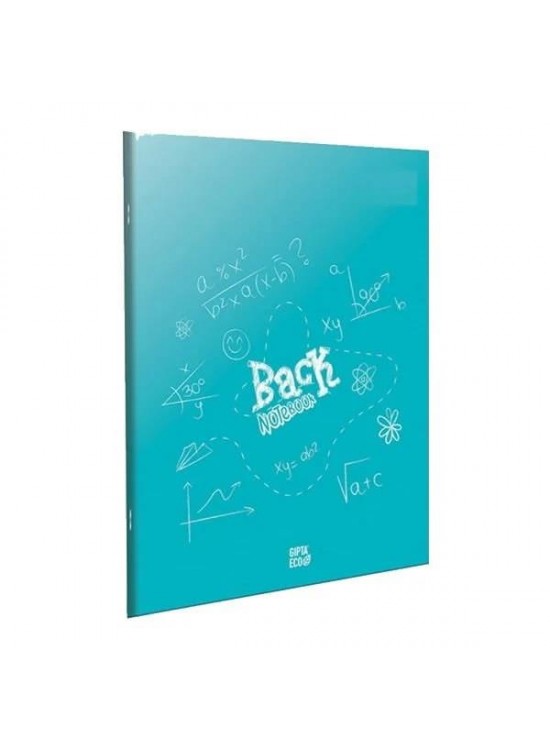 Gıpta Back Tel Dikiş Plastik Kapak Defter A4 80 Yaprak Kareli 4985 (1 Adet)