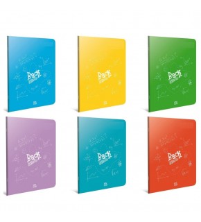 Gıpta Back Tel Dikiş Plastik Kapak Defter A5 80 YP Kareli 4995 (1 Adet)