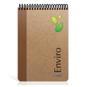 Gıpta Bloknot Enviro Sert Kapak Kareli 100 YP 17x24 2348