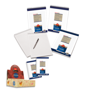 Gıpta Bloknot Prisma Spiralli Karton Kapak Kareli 100 YP A4 1377 (1 Adet)