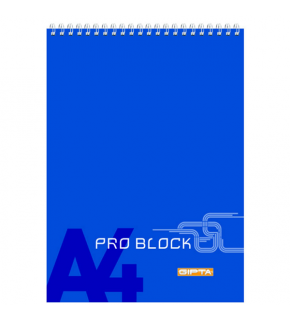 Gıpta Bloknot Pro-Block Spiralli Karton Kapak Çizgili 40 YP A6 1498 (1 Adet)