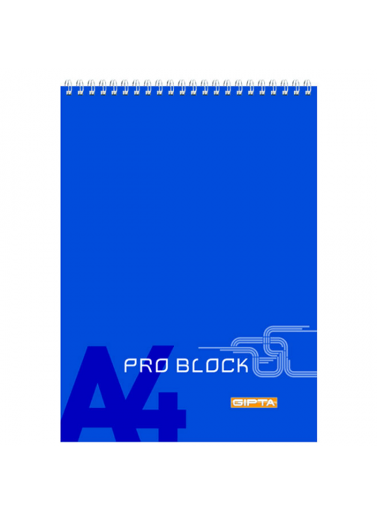 Gıpta Bloknot Pro-Block Spiralli Karton Kapak Çizgili 40 YP A6 1498 (1 Adet)