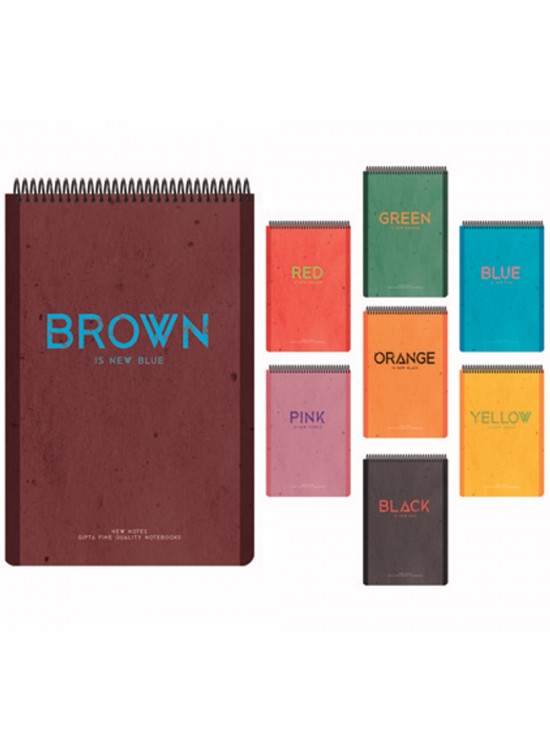 Gıpta Bloknot Spiralli Sert Kapak New Notes 17x24 100 YP Kareli 4669 Gıpta Bloknot Spiralli Sert Kapak New Notes 17x24 100 YP Kareli 4669