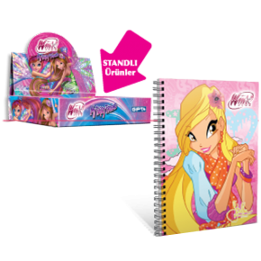 Gıpta Defter Karton Kapak A6 Winx Club 3120 (1 Adet)