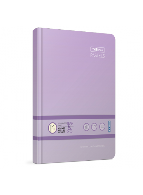 Gıpta Defter Thebook Pastel Sert Kapak Çizgisiz 160 YP 17x24 3311