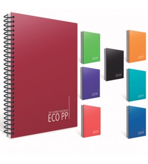 Gıpta Eko Plastik Kapak Defter A4 40 YP Kareli (1 Adet)