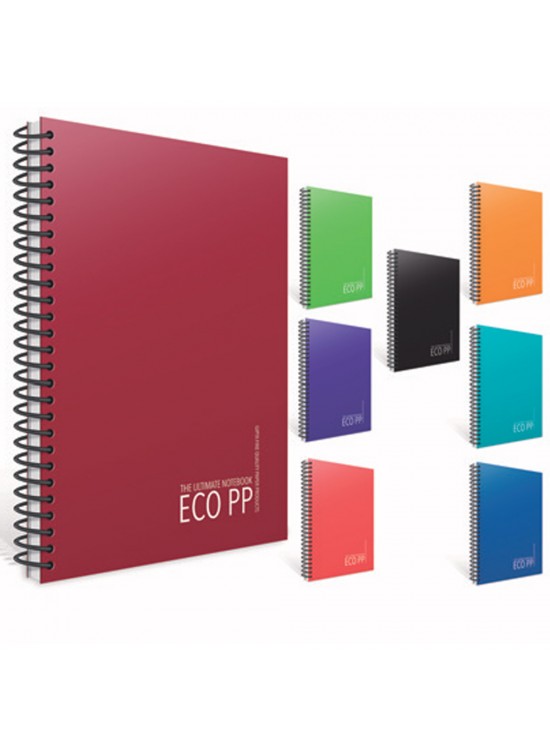 Gıpta Eko Plastik Kapak Defter A4 40 YP Kareli (1 Adet)