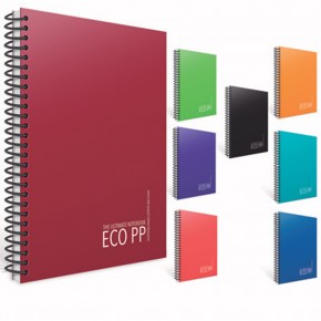 Gıpta Eko Pp Spiralli Plastik Kapak Defter A5 80 YP Çizgili