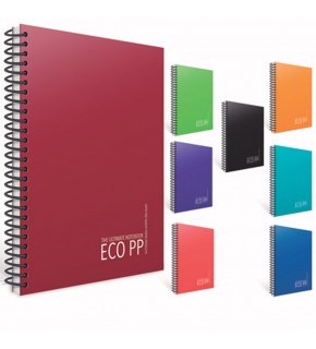 Gıpta Eko Pp Spiralli Plastik Kapak Defter A5 80 YP Çizgili