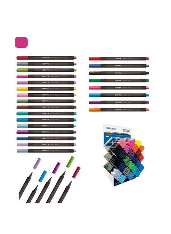 Gıpta Fineliner 0.4 mm Üçgen Pembe K600026 (1 Adet)