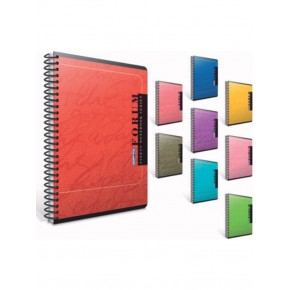 Gıpta Forum A5 Spiralli Karton Kapak Defter 96 Yaprak Kareli (1 Adet)