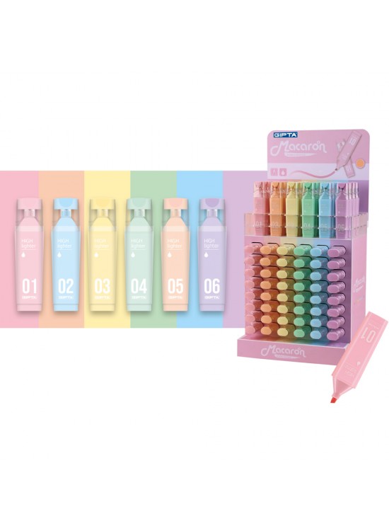 Gıpta Fosforlu Kalem Macaron 05 Pastel Mavi F1563 (1 Adet) Gıpta Fosforlu Kalem Macaron 05 Pastel Mavi F1563 (1 Adet)