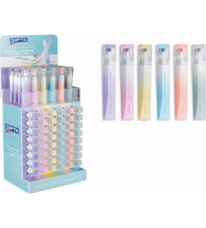 Gıpta Fosforlu Markor Pıckpen Pastel 6 Renk 180 Li Stand