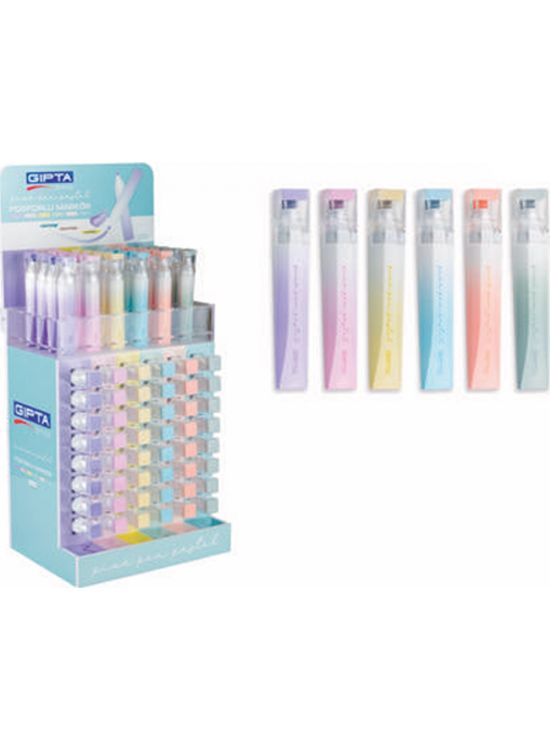 Gıpta Fosforlu Markor Pıckpen Pastel 6 Renk 180 Li Stand Gıpta Fosforlu Markor Pıckpen Pastel 6 Renk 180 Li Stand