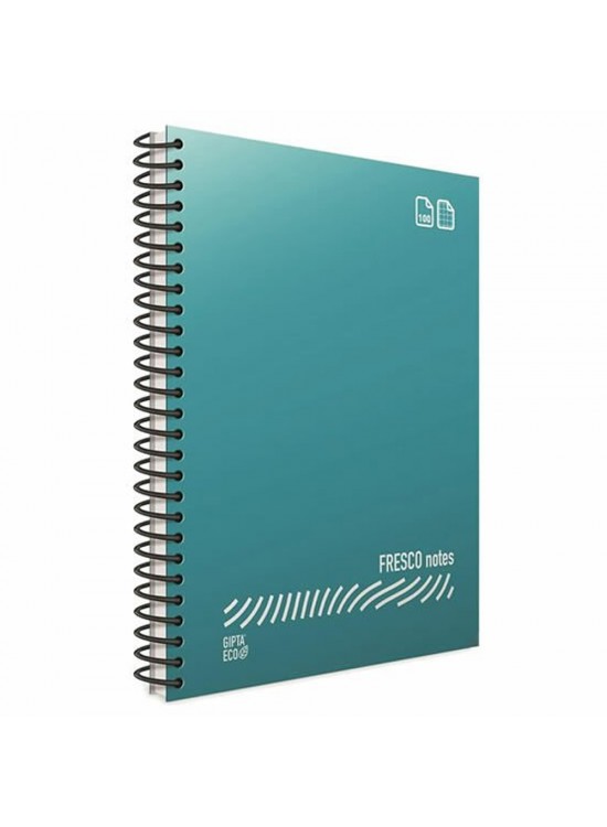 Gıpta Fresco Spiralli Plastik Kapak Defter A4 144 YP Çizgili 4940