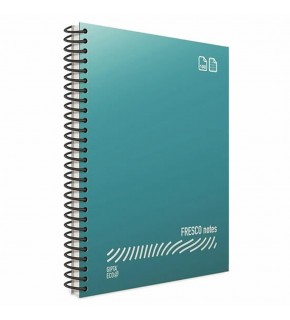 Gıpta Fresco Spiralli Plastik Kapak Defter A5 96 YP Çizgili 4944