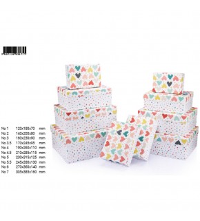 Gıpta Hediye Kutusu Alegre Dikdörtgen 10 LU BX67710