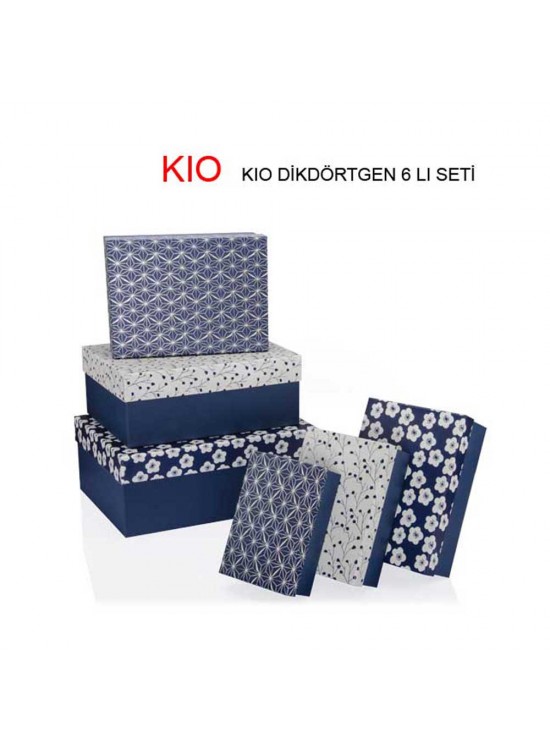 Gıpta Hediye Kutusu Kıo Dikdörtgen 6 Lı Bx75870 Gıpta Hediye Kutusu Kıo Dikdörtgen 6 Lı Bx75870