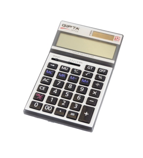 Gıpta Hesap Makinesi Masa Üstü 12 Hane F3034