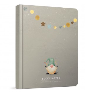 Gıpta Lucky Notes İpl.Dkş.Sert Kapak.Defter 15x15-120 yp Ç.siz