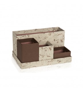 Gıpta Masa Üstü Set Dodder Cream 4 Havuzlu Large