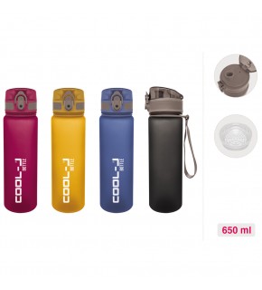 Gıpta Matara Kilitli 650 ML Pctg 4 Renk Mıx K757800