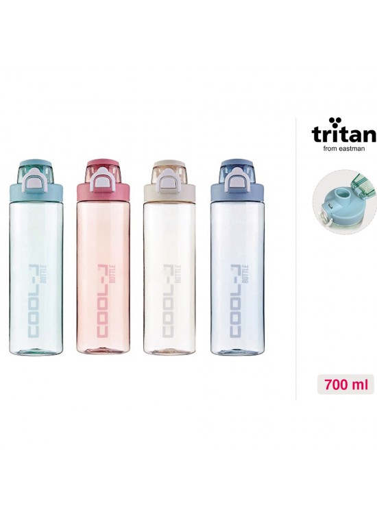 Gıpta Matara Kilitli 700 ML Trıtan 4 Renk Mıx K757100