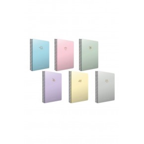 Gıpta Mıcro Notes Spiralli Sert Kapak Defter 17x24 100 Yp Çizgili