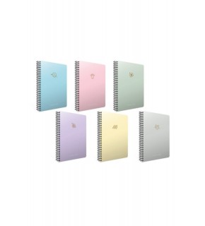 Gıpta Mıcro Notes Spiralli Sert Kapak Defter 17x24 100 Yp Çizgili