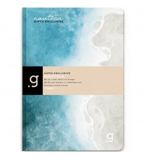 Gıpta Nautıca İp.Dikş.Sert Kapak Defter 17x24 96 YP Çizgili