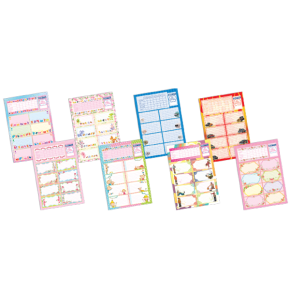 Gıpta Okul Etiketi Ders Programlı 3 LÜ 3-2548000-2101 (1 Adet)