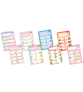 Gıpta Okul Etiketi Ders Programlı 3 LÜ 3-2548000-2101 (1 Adet)