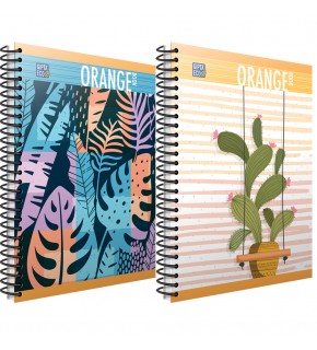 Gıpta Orange Book Spiralli Offset Plastik Defter A4 120 YP Çizgili 4954
