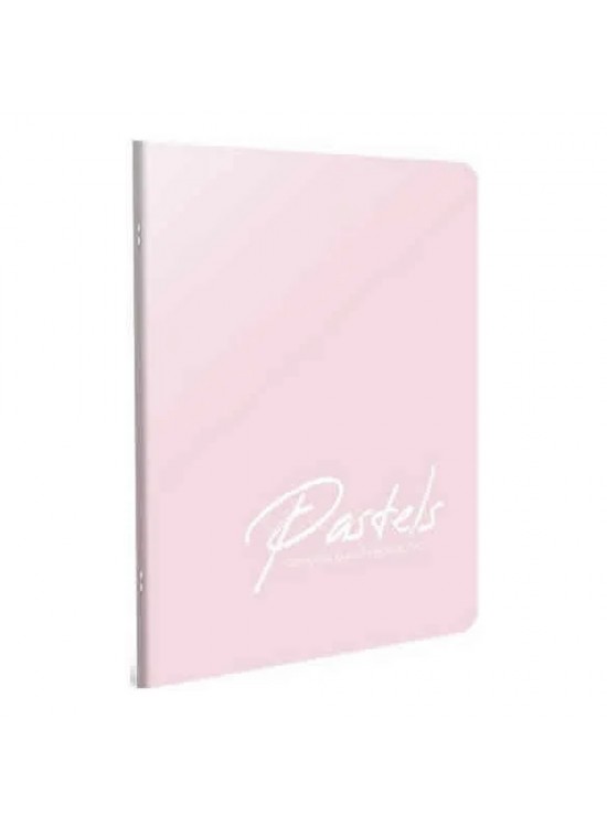 Gıpta Pastels Dikişli Plastik Kapak Defter A6 80 YP Kareli 4131 (1 Adet)