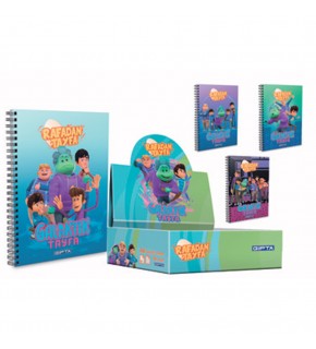 Gıpta Rafadan Tayfa Sp.A6 Karton Kapak Defter (1 Adet)