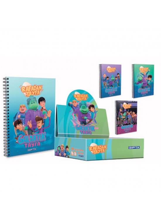 Gıpta Rafadan Tayfa Sp.A6 Karton Kapak Defter (1 Adet) Gıpta Rafadan Tayfa Sp.A6 Karton Kapak Defter (1 Adet)