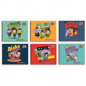 Gıpta Resim Defteri Spiralli 15 YP 17x24  Kral Şakir (1 Adet)