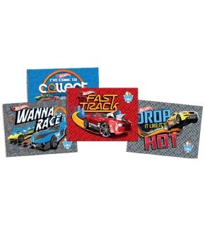 Gıpta Resim Defteri Spiralli 15 YP 35x50 Hot Wheels 5438