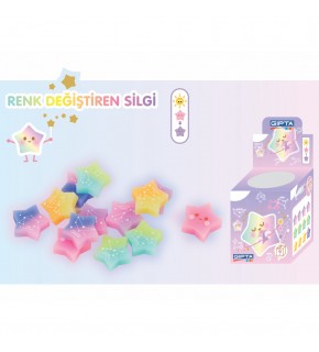 Gıpta Silgi Star Change Color 40 Lı K234400