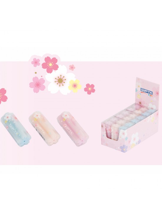 Gıpta Silgi Transparent Çiçekli Şekilli 18 Li K234300