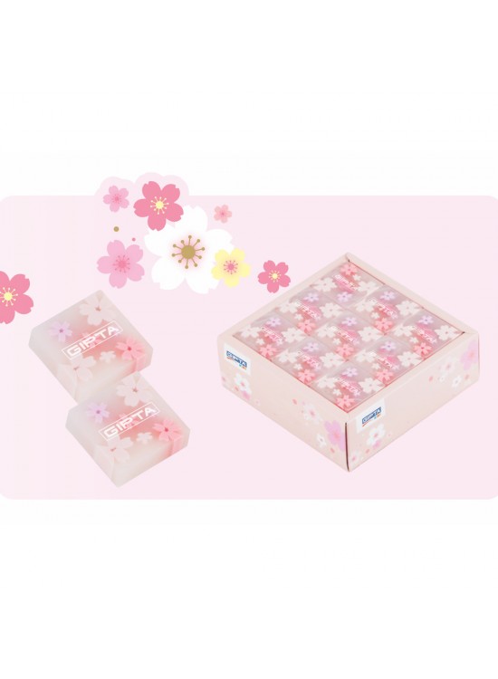 Gıpta Silgi Transparent Flower 36 Lı K234200 Gıpta Silgi Transparent Flower 36 Lı K234200