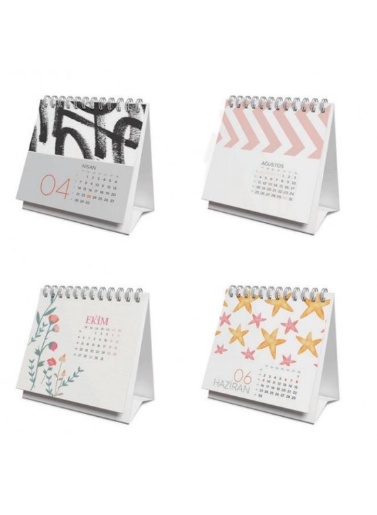 Gıpta Sıvama Üçgen Takvim 14x14
