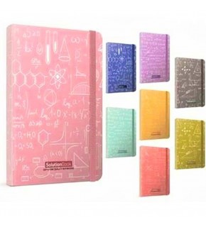 Gıpta Solutıon Book İp.Dk.Sert Kapak Defter 13x21 120 YP Çiz. St