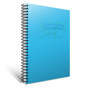 Gıpta Spiralli Defter Eko Plastik Kapak Çizgili 100 YP A4 3-2032000-2012