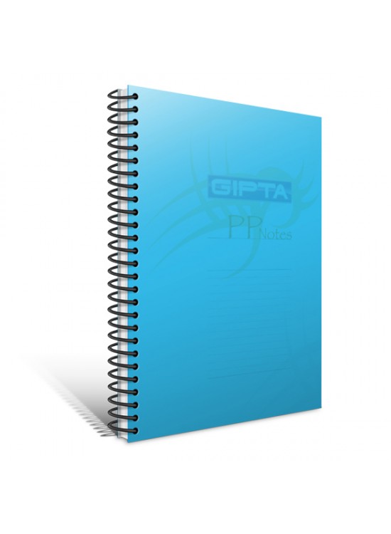 Gıpta Spiralli Defter Eko Plastik Kapak Kareli 120 YP A4 2036