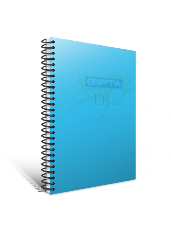 Gıpta Spiralli Defter Eko Plastik Kapak Kareli 80 YP A4 2030 (1 Adet)