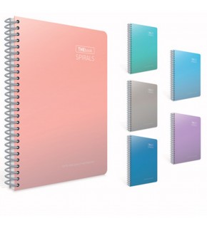 Gıpta Spiralli Sert Kapak Defter Thebook Spırals A4 200 YP Çizgili
