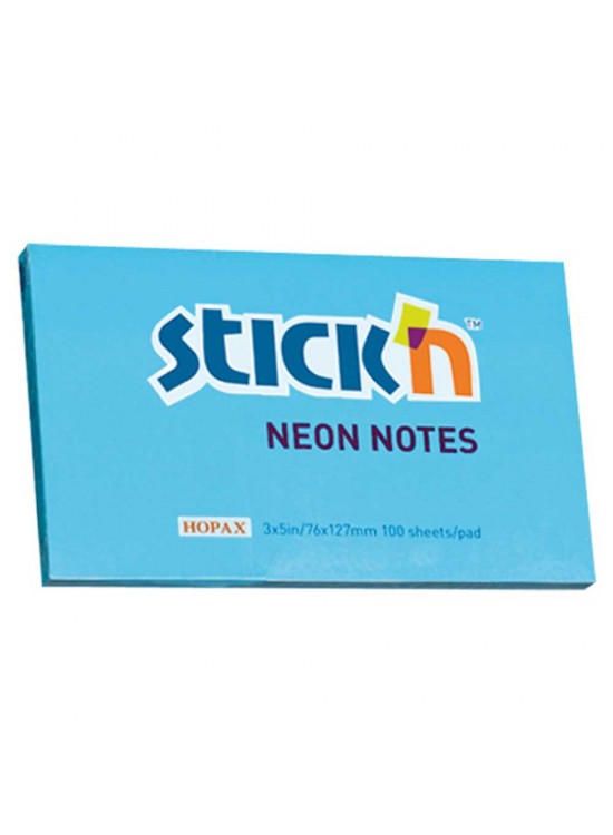 Gıpta Stıckn Not Kağ. Neon Mavi 76x127 MM 100 Y (1 Adet)